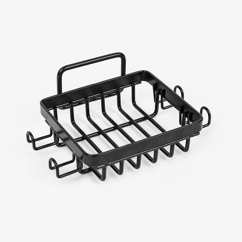 جا صابون میله ای از جنس استنلس استیل مشکی برای حمام