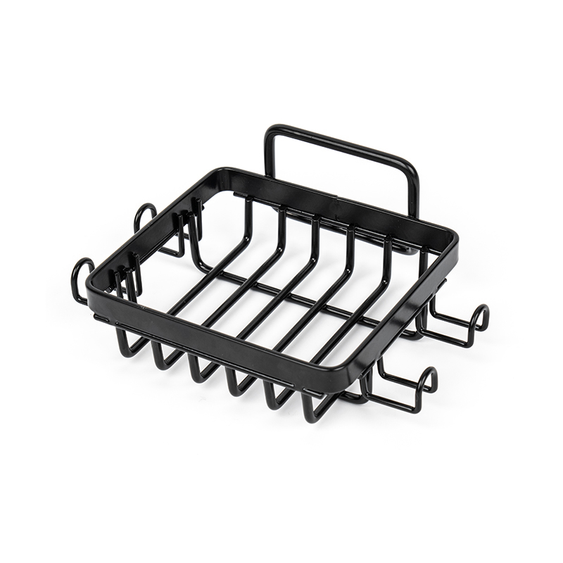 جا صابون میله ای از جنس استنلس استیل مشکی برای حمام