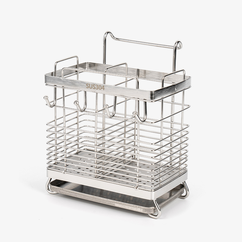 304 استیل ظروف آشپزخانه چوب نگهدارنده خشک کردن