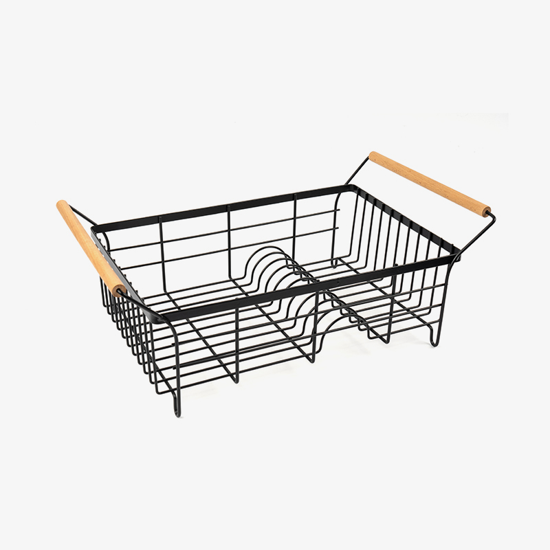 قفسه ظروف استیل ضد زنگ با جا قاشق و چنگال و تخته آبکش