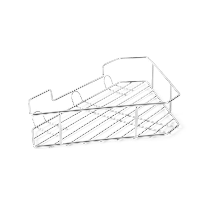 قفسه گوشه دوش کادی دیواری 304 استیل ضد زنگ