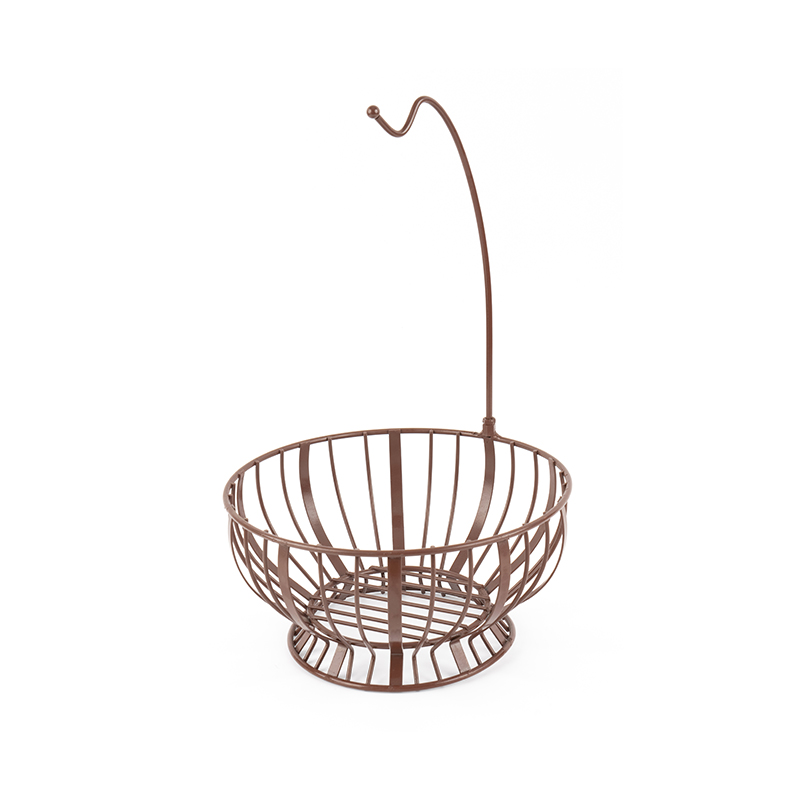 سبد میوه با چوب لباسی موز برای آشپزخانه