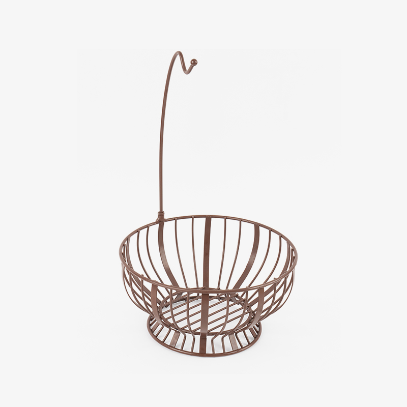 سبد میوه با چوب لباسی موز برای آشپزخانه