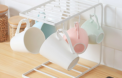 نحوه انتخاب قفسه فلزی برای لیوان آشپزخانه