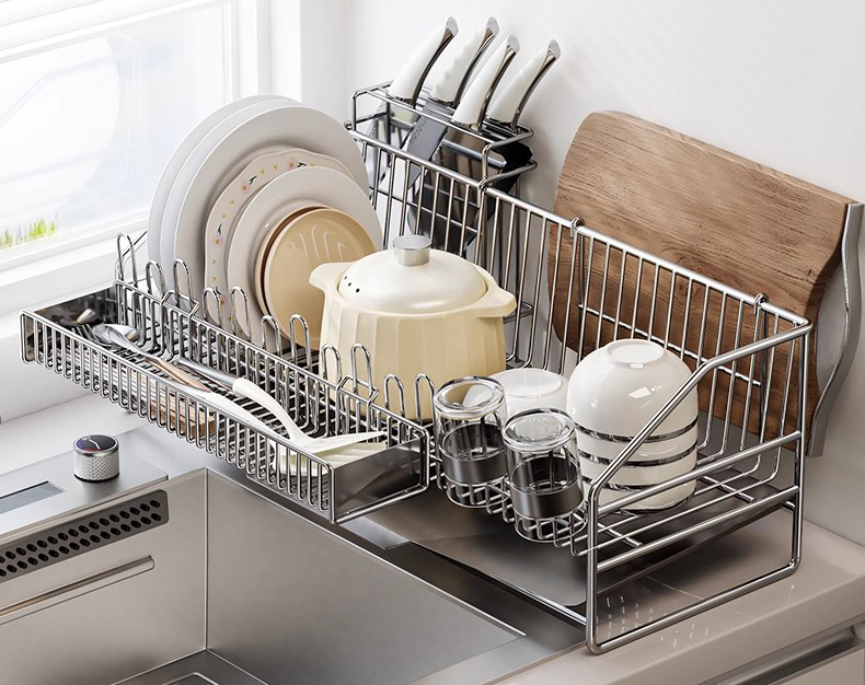 چگونه یک نگهدارنده ظروف استیل 304 با نگهدارنده های پلاستیکی مقایسه می شود؟