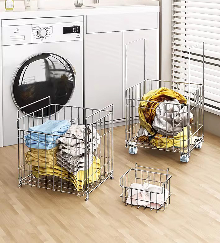 چه پیشرفت های تکنولوژیکی باعث کاهش وزن سبد لباس های کثیف فلزی می شود؟