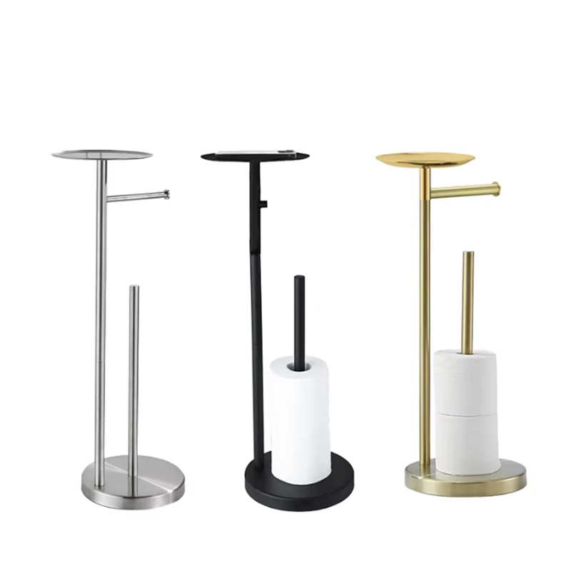 جای دستمال توالت مستقل با قفسه نگهداری